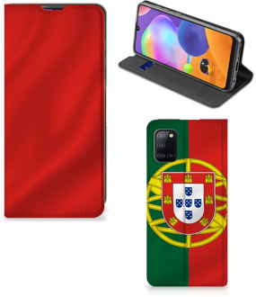 B2Ctelecom GSM Hoesje Samsung Galaxy A31 Bookcase Portugese Vlag