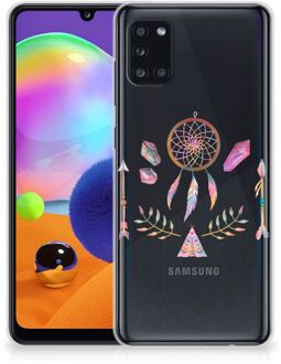 B2Ctelecom GSM Hoesje Samsung Galaxy A31 Bumper Hoesje Doorzichtig Boho Dreamcatcher