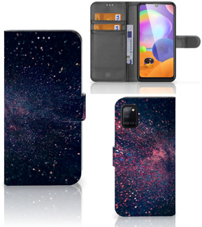 B2Ctelecom GSM Hoesje Samsung Galaxy A31 Flip Cover Stars