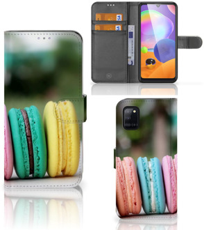 B2Ctelecom GSM Hoesje Samsung Galaxy A31 Flipcover Maken Macarons