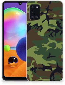 B2Ctelecom GSM Hoesje Samsung Galaxy A31 Smartphonehoesje Camouflage