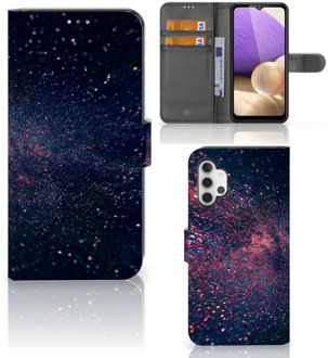 B2Ctelecom GSM Hoesje Samsung Galaxy A32 4G Flip Cover Stars