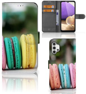 B2Ctelecom GSM Hoesje Samsung Galaxy A32 4G Flipcover Maken Macarons