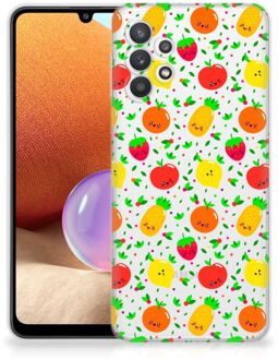 B2Ctelecom GSM Hoesje Samsung Galaxy A32 4G TPU Bumper Doorzichtig Fruits