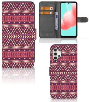 B2Ctelecom GSM Hoesje Samsung Galaxy A32 5G Bookcase Aztec Purple