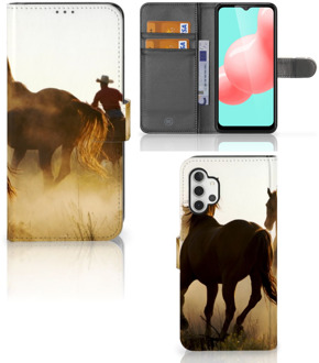 B2Ctelecom GSM Hoesje Samsung Galaxy A32 5G Bookcase Cowboy