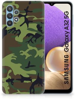 B2Ctelecom GSM Hoesje Samsung Galaxy A32 5G Smartphonehoesje Camouflage