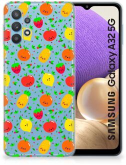 B2Ctelecom GSM Hoesje Samsung Galaxy A32 5G TPU Bumper Doorzichtig Fruits