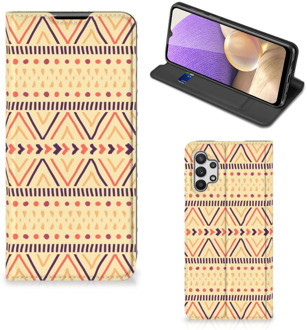 B2Ctelecom GSM Hoesje Samsung Galaxy A32 5G Wallet Bookcase Aztec Yellow