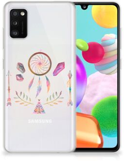 B2Ctelecom GSM Hoesje Samsung Galaxy A41 Bumper Hoesje Doorzichtig Boho Dreamcatcher