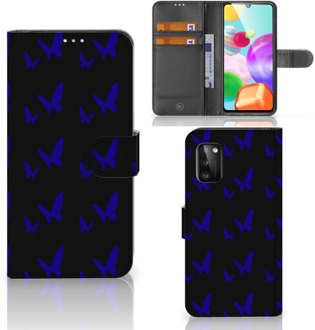 B2Ctelecom GSM Hoesje Samsung Galaxy A41 Flipcase Vlinder Patroon