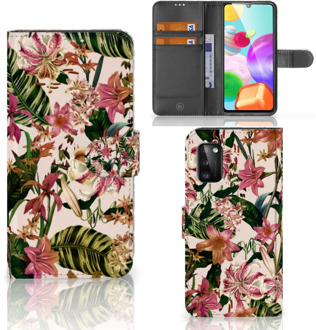 B2Ctelecom GSM Hoesje Samsung Galaxy A41 Fotohoesje ontwerpen Flowers