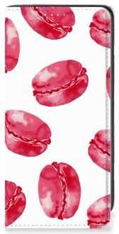 B2Ctelecom GSM Hoesje Samsung Galaxy A41 Fotohoesje ontwerpen Pink Macarons