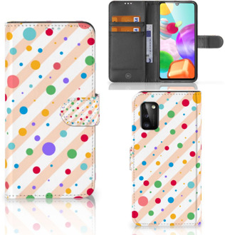 B2Ctelecom GSM Hoesje Samsung Galaxy A41 Leuk Hoesje Dots