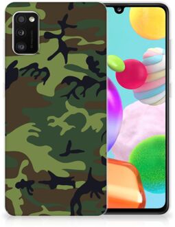 B2Ctelecom GSM Hoesje Samsung Galaxy A41 Smartphonehoesje Camouflage