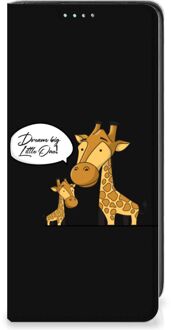 B2Ctelecom GSM Hoesje Samsung Galaxy A41 Wallet Case Giraffe