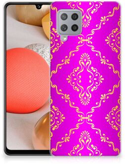 B2Ctelecom GSM Hoesje Samsung Galaxy A42 Beschermhoesje Barok Roze