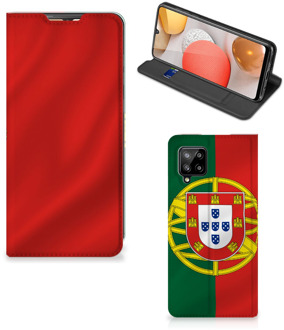 B2Ctelecom GSM Hoesje Samsung Galaxy A42 Bookcase Portugese Vlag