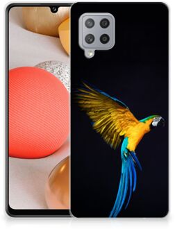 B2Ctelecom GSM Hoesje Samsung Galaxy A42 Bumper Hoesje Papegaai