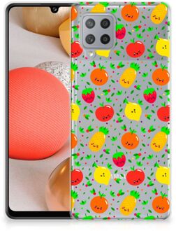 B2Ctelecom GSM Hoesje Samsung Galaxy A42 TPU Bumper Doorzichtig Fruits