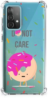 B2Ctelecom GSM Hoesje Samsung Galaxy A52 4G/5G Shockproof Case met transparante rand Donut