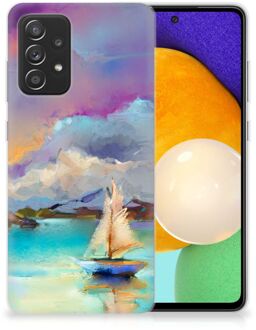 B2Ctelecom GSM Hoesje Samsung Galaxy A52 (5G/4G) Back Case TPU Siliconen Hoesje Boot