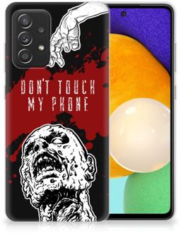 B2Ctelecom GSM Hoesje Samsung Galaxy A52 (5G/4G) Back Case TPU Siliconen Hoesje Zombie Blood