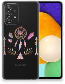 B2Ctelecom GSM Hoesje Samsung Galaxy A52 (5G/4G) Bumper Hoesje Doorzichtig Boho Dreamcatcher