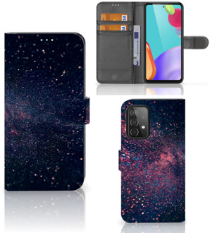 B2Ctelecom GSM Hoesje Samsung Galaxy A52 Flip Cover Stars