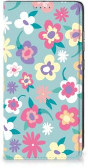 B2Ctelecom GSM Hoesje Samsung Galaxy A52 Fotohoesje ontwerpen Flower Power