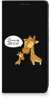 B2Ctelecom GSM Hoesje Samsung Galaxy A52 Wallet Case Giraffe