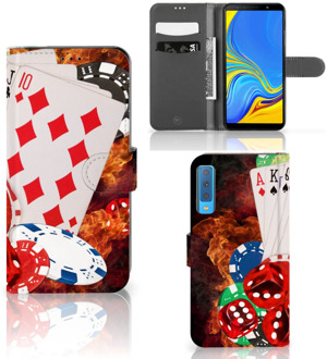 B2Ctelecom GSM hoesje Samsung Galaxy A7 2018 Casino