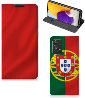 B2Ctelecom GSM Hoesje Samsung Galaxy A72 (5G/4G) Bookcase Portugese Vlag