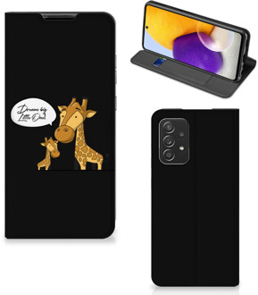 B2Ctelecom GSM Hoesje Samsung Galaxy A72 (5G/4G) Wallet Case Giraffe