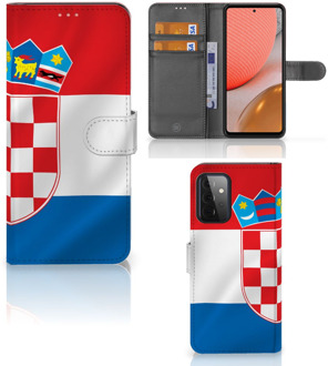 B2Ctelecom GSM Hoesje Samsung Galaxy A72 Leuk Case Kroatië