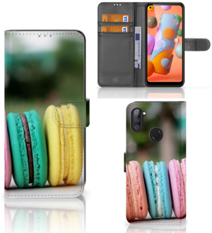 B2Ctelecom GSM Hoesje Samsung Galaxy M11 | A11 Flipcover Maken Macarons