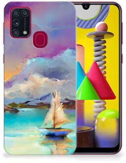 B2Ctelecom GSM Hoesje Samsung Galaxy M31 Back Case TPU Siliconen Hoesje Boot