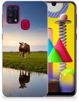 B2Ctelecom GSM Hoesje Samsung Galaxy M31 Backcase TPU Siliconen Hoesje Koe