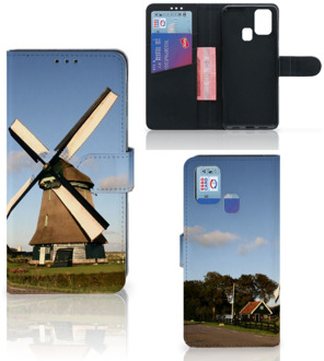 B2Ctelecom GSM Hoesje Samsung Galaxy M31 Mobiel Bookcase Molen