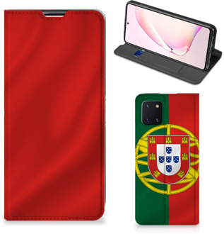 B2Ctelecom GSM Hoesje Samsung Galaxy Note 10 Lite Bookcase Portugese Vlag