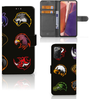 B2Ctelecom GSM Hoesje Samsung Galaxy Note 20 Bookstyle Case Cartoon