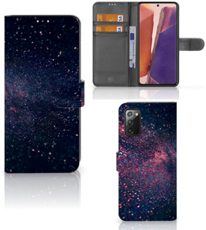 B2Ctelecom GSM Hoesje Samsung Galaxy Note 20 Flip Cover Stars