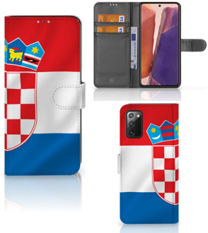 B2Ctelecom GSM Hoesje Samsung Galaxy Note 20 Leuk Case Kroatië