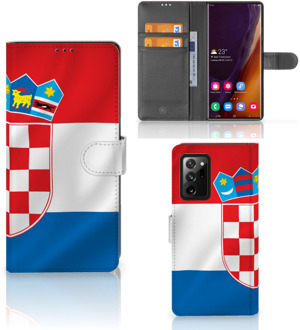 B2Ctelecom GSM Hoesje Samsung Galaxy Note20 Ultra Leuk Case Kroatië