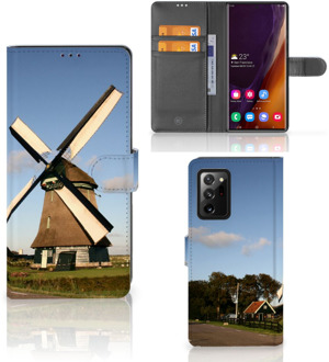 B2Ctelecom GSM Hoesje Samsung Galaxy Note20 Ultra Mobiel Bookcase Molen