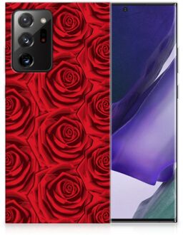 B2Ctelecom GSM Hoesje Samsung Galaxy Note20 Ultra TPU Bumper Red Roses