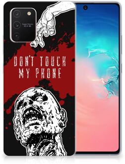 B2Ctelecom GSM Hoesje Samsung Galaxy S10 Lite Back Case TPU Siliconen Hoesje Zombie Blood