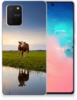 B2Ctelecom GSM Hoesje Samsung Galaxy S10 Lite Backcase TPU Siliconen Hoesje Koe