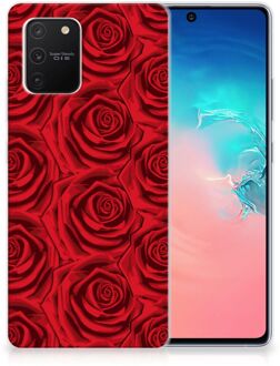 B2Ctelecom GSM Hoesje Samsung Galaxy S10 Lite TPU Bumper Red Roses