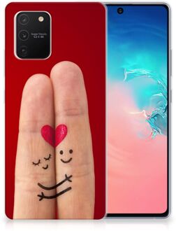 B2Ctelecom GSM Hoesje Samsung Galaxy S10 Lite TPU Bumper Super als Valentijnscadeau Liefde